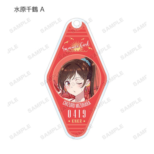 『彼女、お借りします』描き下ろしイラスト ビーチデートver. トレーディングアクリルキーホルダー(単位/BOX)【202508再販】